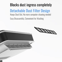 Flydigi BS2 pro refroidisseur d'ordinateur portable overclockage pression Air double réduction du bruit Intelligent fréquence Variable support d'ordinateur nouveau 6