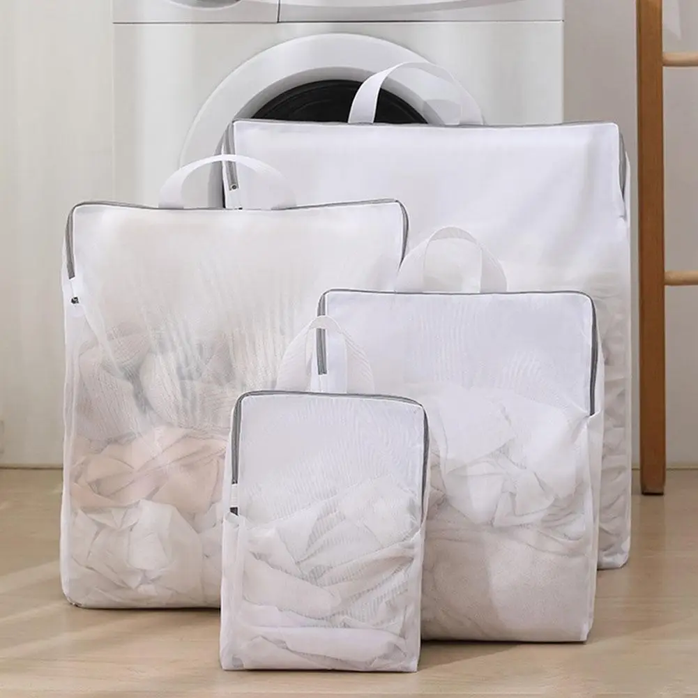 

Honeycomb Mesh Laundry Bags For Delicates Net Fabric And Reusable Delicate Wash Bag 4 Size Large 3D Laundry Bag