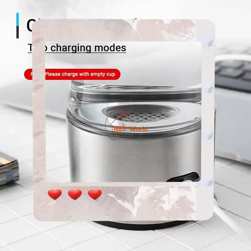Advanced Hydrogen Water Bottle , Portable Rechargeable Water Ionizer Machine With SPE Technology, For Home,Office&Travel Durable