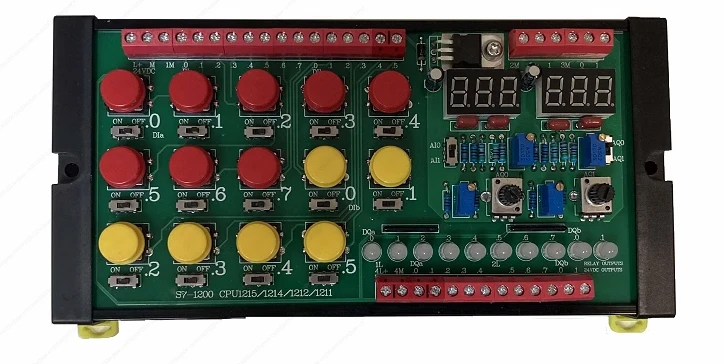 S7-1200 PLC CPU 1211C 1212C 1214C 1215C 산업 자동화 제어용 디버깅 시뮬레이션 보드