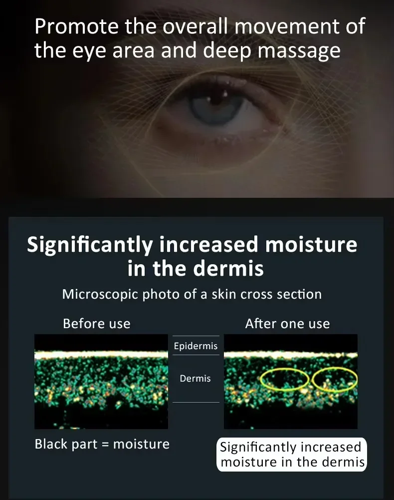 Eye Care Anti-aging Dark Circles Remove Machine Eye Massager Patch Ems Red Light Therapy Facial Lifting Beauty Device eye massager