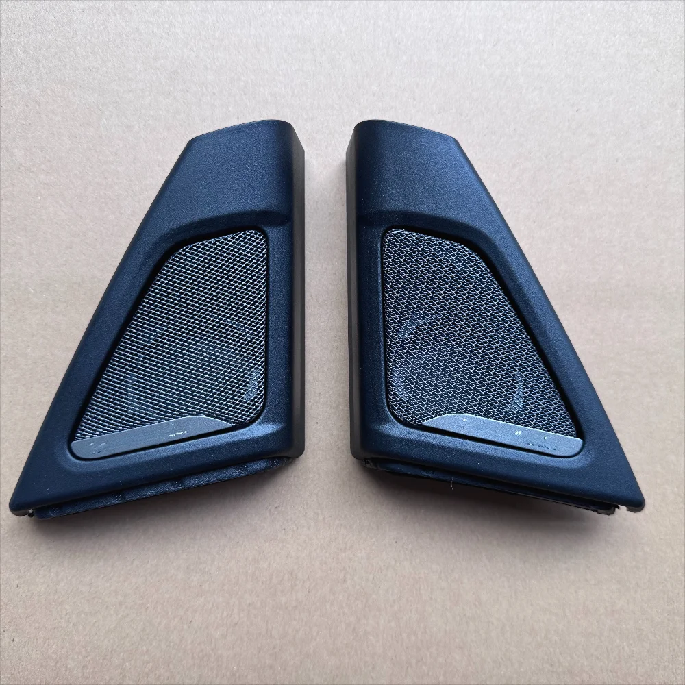 2pcs Door Tweeter Cover for BMW 5 Series F10 F11 2010-Speaker Audio Trumpet Treble Horn Frame stereo speaker tweeter