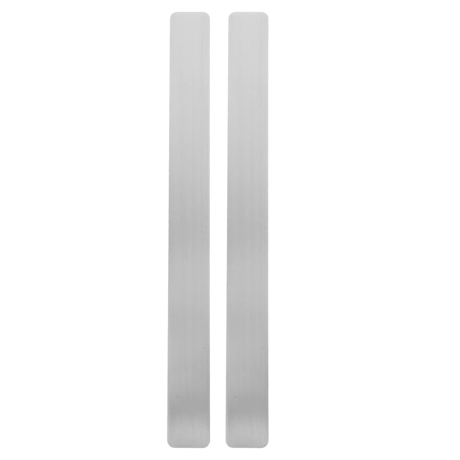 Bulletin Board Strips Iron Sheet Magnets Back Adhesive Memo Board Notes Bar Display Strip Office Supplies 2pcs