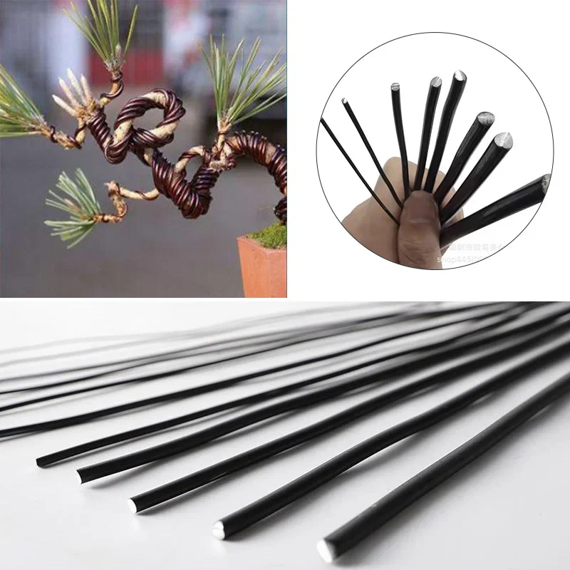Bonsai wire 5m/10m Bonsai Wire Plant Support Anodized Aluminum Bonsai Training Wire For Plant Shapes Garden Accessories