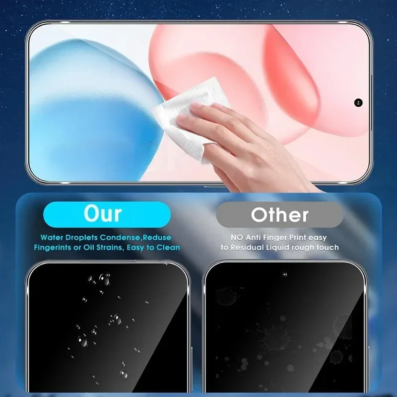 4PCS 8K HD Full Cover Tempered Glass Screen Protector