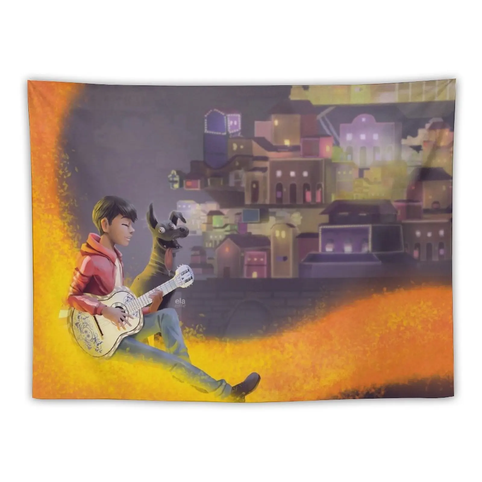 

Miguel and Dante - Coco Tapestry Room Decoration Wall Tapestry