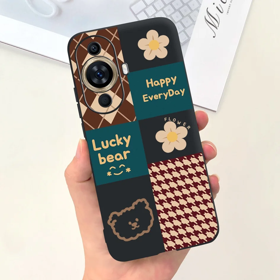 Stylish Fashion Pattern Soft Silicone Phone Case for Huawei Nova 11 Series