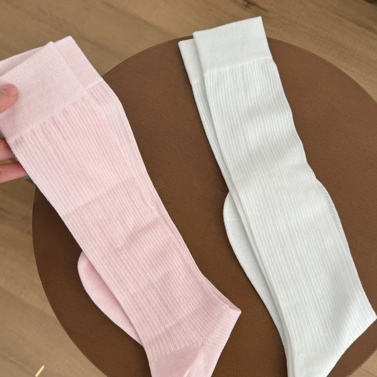 Koreanische Feste Vielseitige Pile Socken JK Stil frauen Atmungsaktive Ohne Knochen Kalb Socken Sommer Dünne Beiläufige Lange Röhre Socken – Detail 10