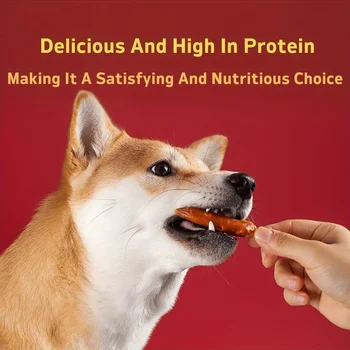 7.05oz/14.11oz(200g/400g) Beef Sausage, All Natural Ingredients, Natural Dog Treats, Healthy, Easily Digestible 2
