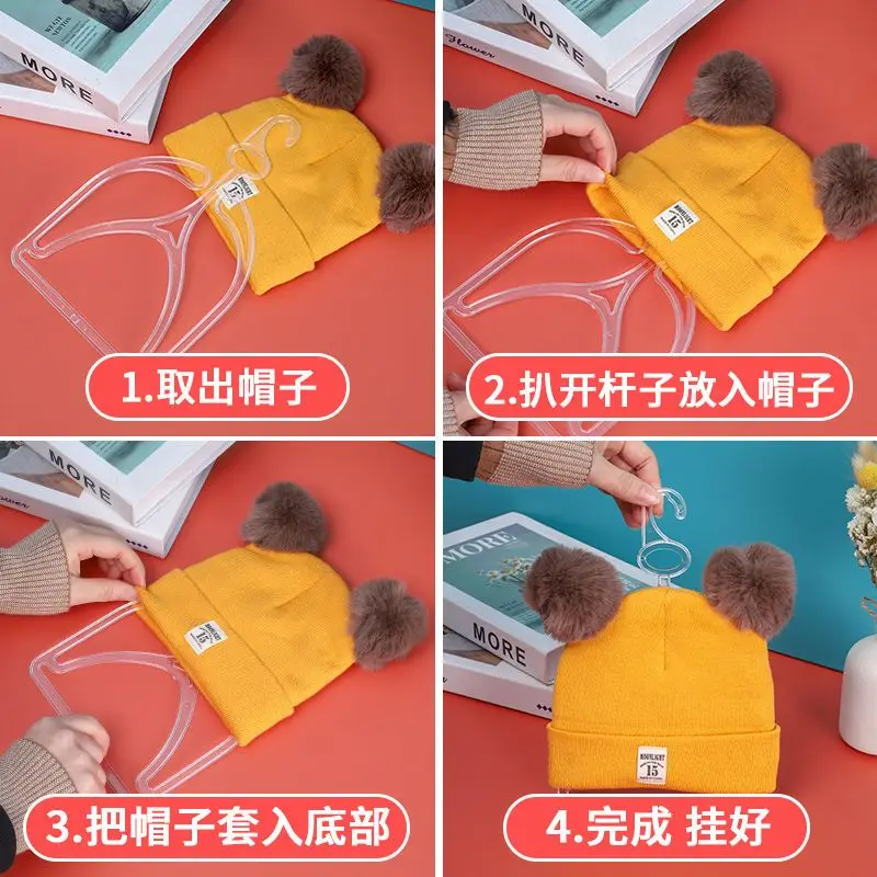 Amosfun 6 Pezzi Supporto Per Tappo In Plastica Supporti Per Cappelli Espositore Per Cappello Supporto Per Display Per Cappello Da Baseball Supporto