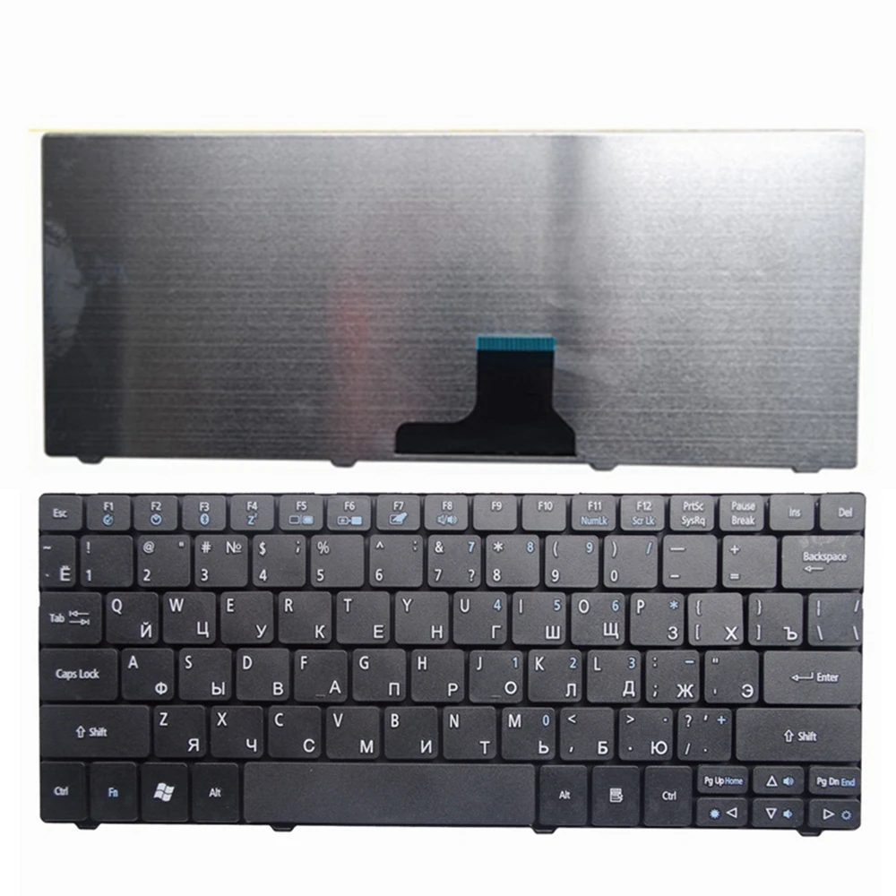 

New US Russian Keyboard For Acer Aspire One 751 751H ZA3 ZA5 715 752 752H 753 753H 722 721 721H AO751 AO751H English RU black