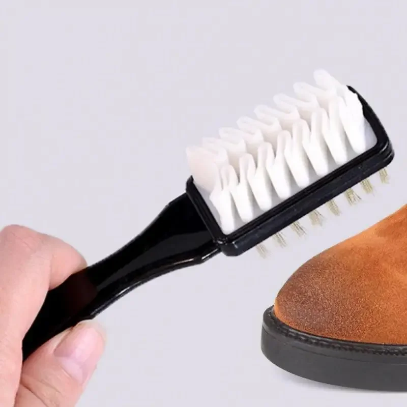 Suede Cleaning Brush Shoe Brush Shoes Cleaner For Suede Nubuck Material Shoes/Boots/Bags Scrubber Cleaner Eraser And Refresher 6