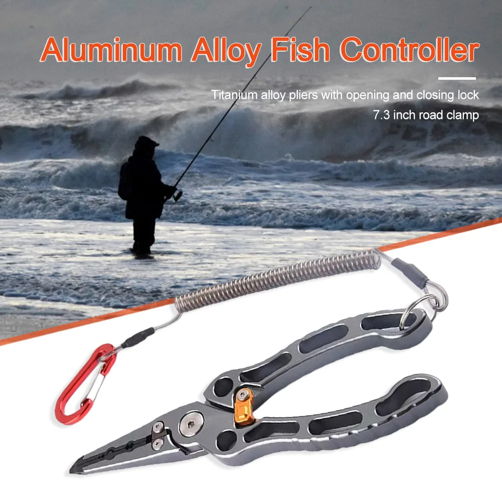 Titanium Alloy Fish Controller Convenient Lure Clamp Controller