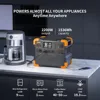 Portable Power Station,Solar Generator Battery Backup, Fast Charging Power Station for Home use, RV, and Outdoor Camping 2
