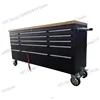 72 Inch Tool Box Roller Storage Black Tool Box Roller Cabinet Chest 1
