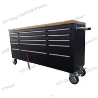 72 Inch Tool Box Roller Storage Black Tool Box Roller Cabinet Chest 1