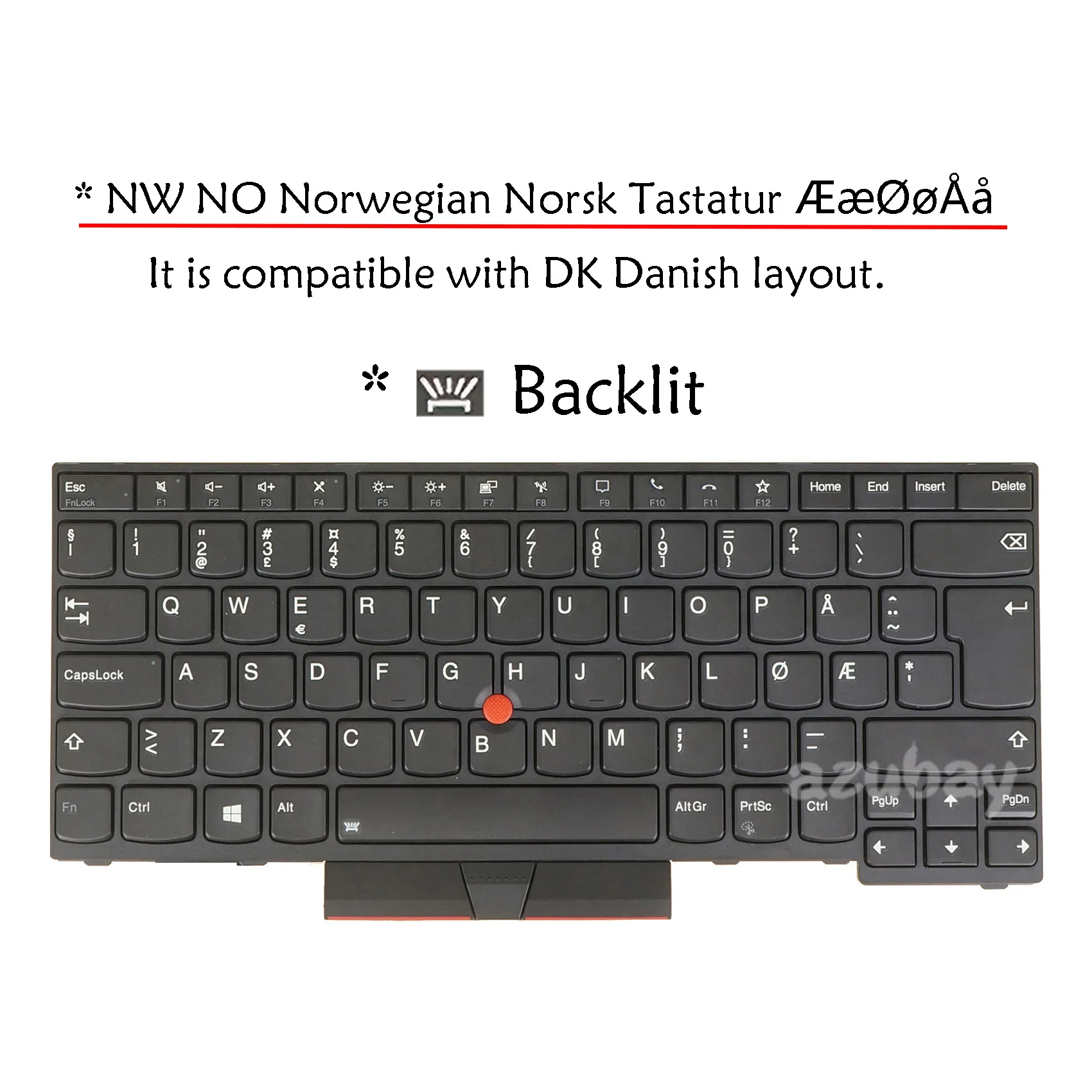 Voor Lenovo Thinkpad Toetsenbord T490S T495S T14S Extreme T14S X1 Notebook Keyboard Us (Niet Hetzelfde Als T490 Serie)  7