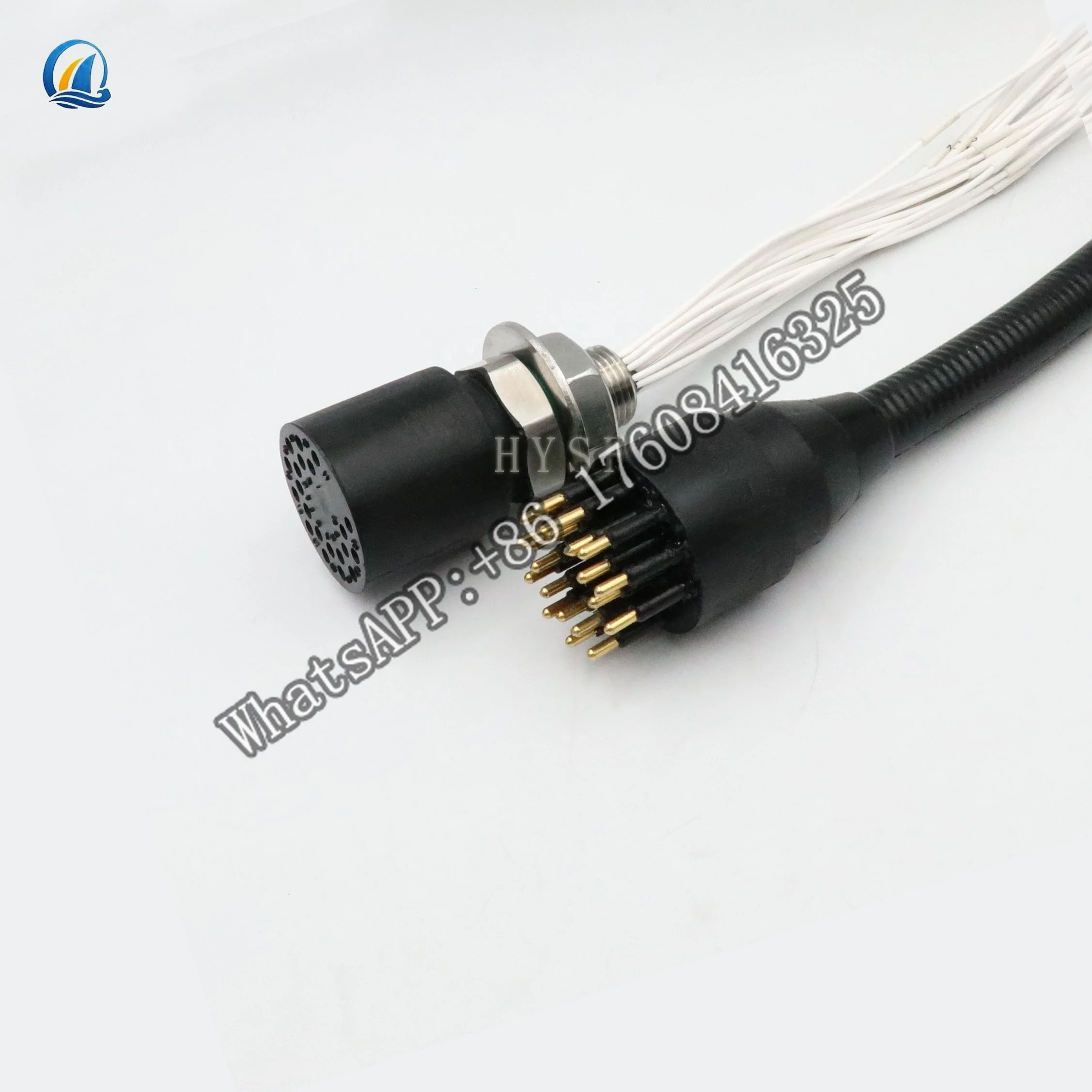 

70MPA pluggable wet Subconn micro circular 21/25PIN underwater connector China Ocean hoist sail production