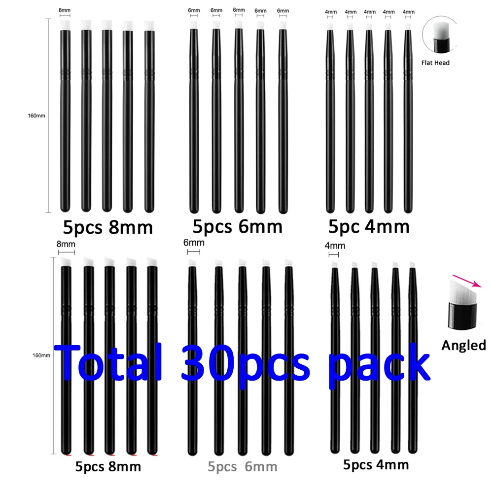 30pc flat and angled