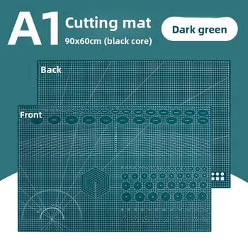 A1 Large Cutting Mat, Self Healing Double Side A1 Cutting Pad for Crafting Silhouette Green Sewing Cutting Mats 5