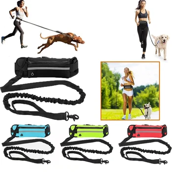 Hands-Free Reflective Dog Waist Leash 1