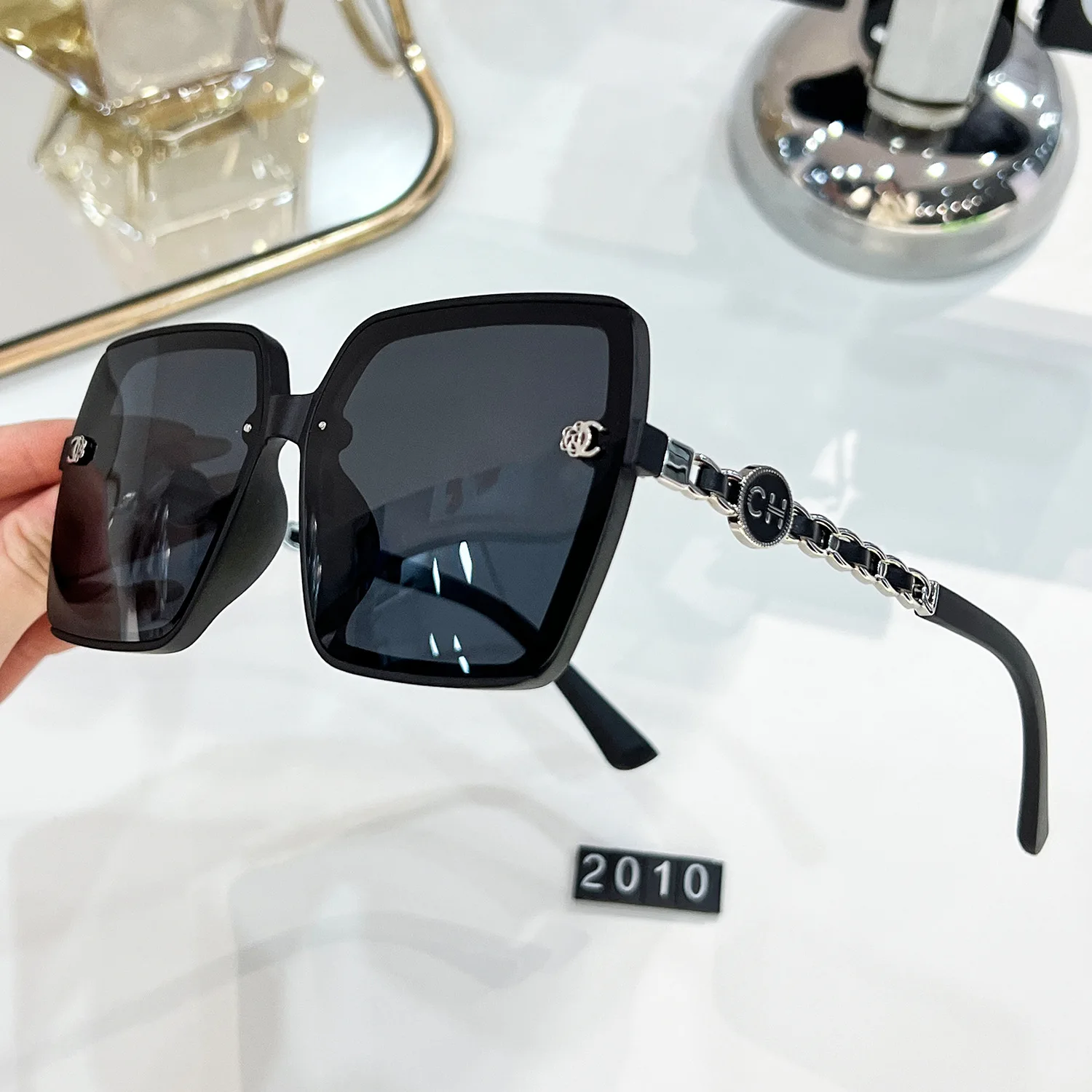 Polarized Sunglasses Girls Women Oversized Square UV400