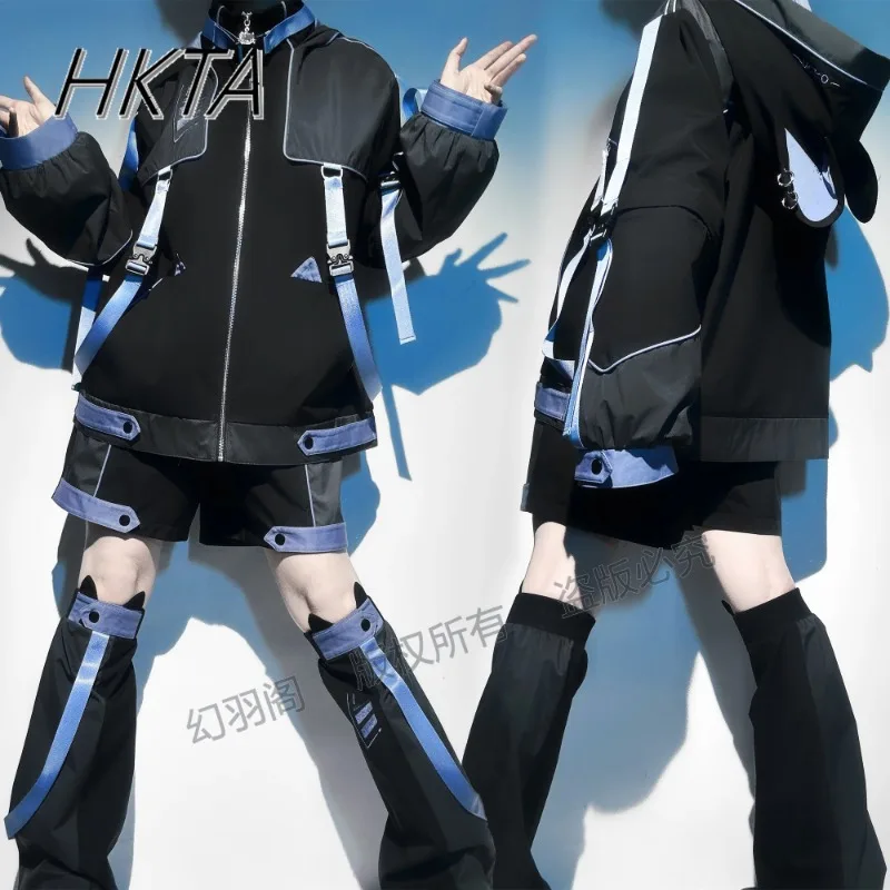 Subculture Goth Y2k Sports Sleeves Removable Jacket Suit Women