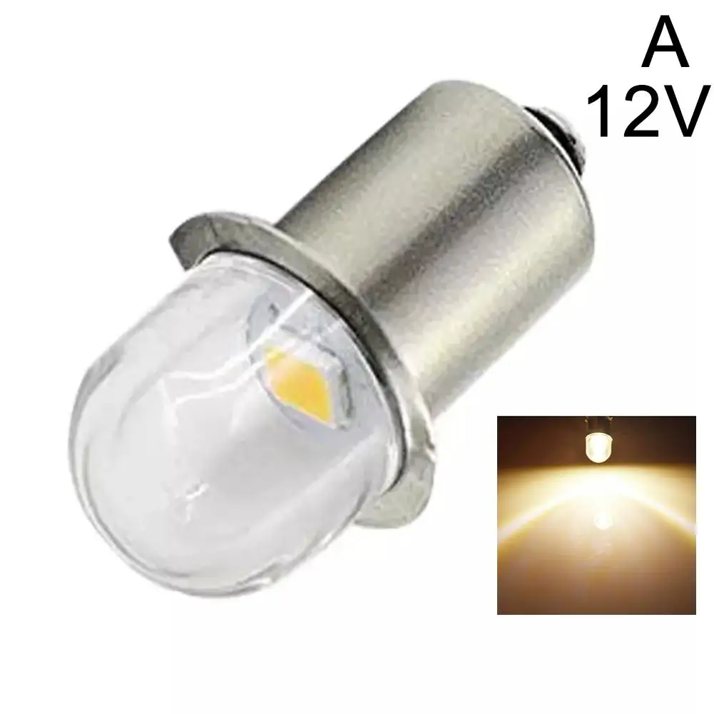 Ampoule LED P13.5S 6V Blanc - Remplacement Pour Lampe Maglite, Camping, Vélo