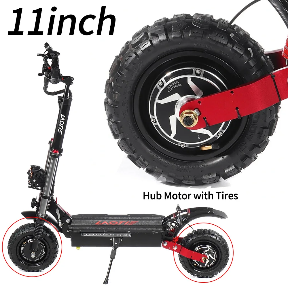ElectricScooterHubMotorWheel2800WBrushlessMotorScooterAccessoriesforLAOTIETI30Front