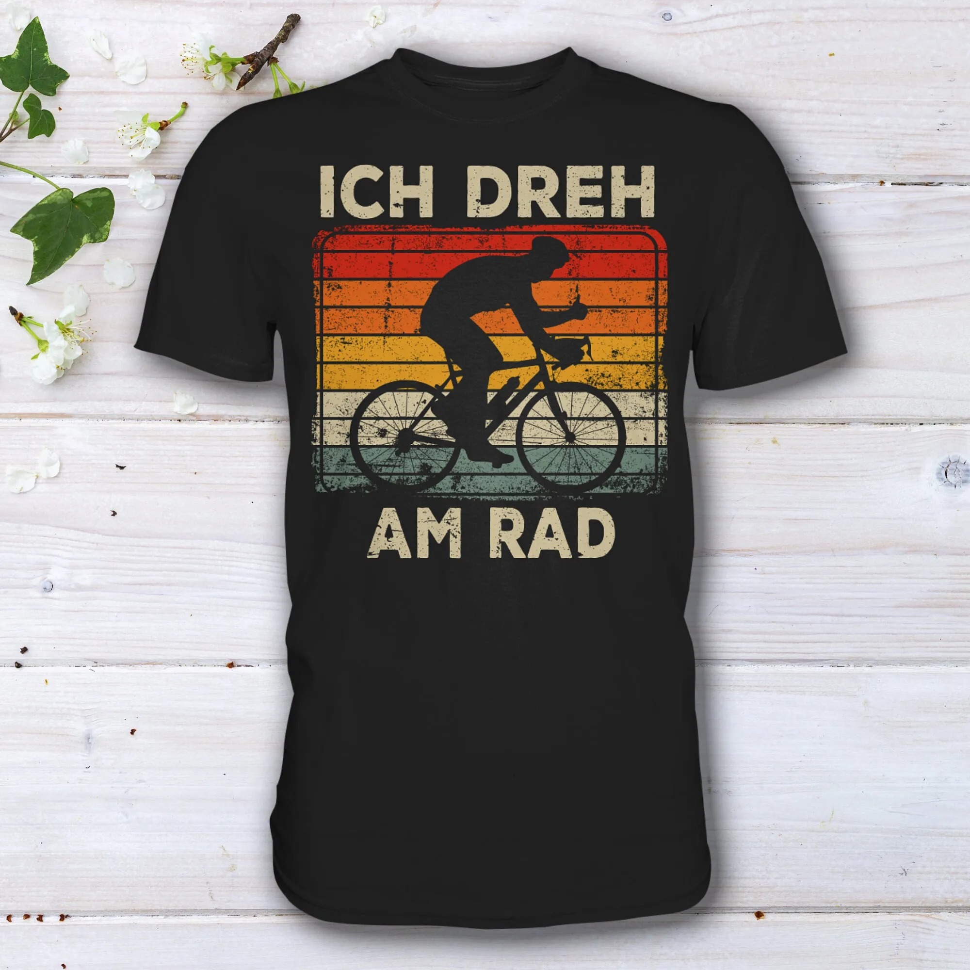 Lustiges Radfahrer Geschenk Fahrrad Zubehkek T Shirt Maniche Lunghe O Corte