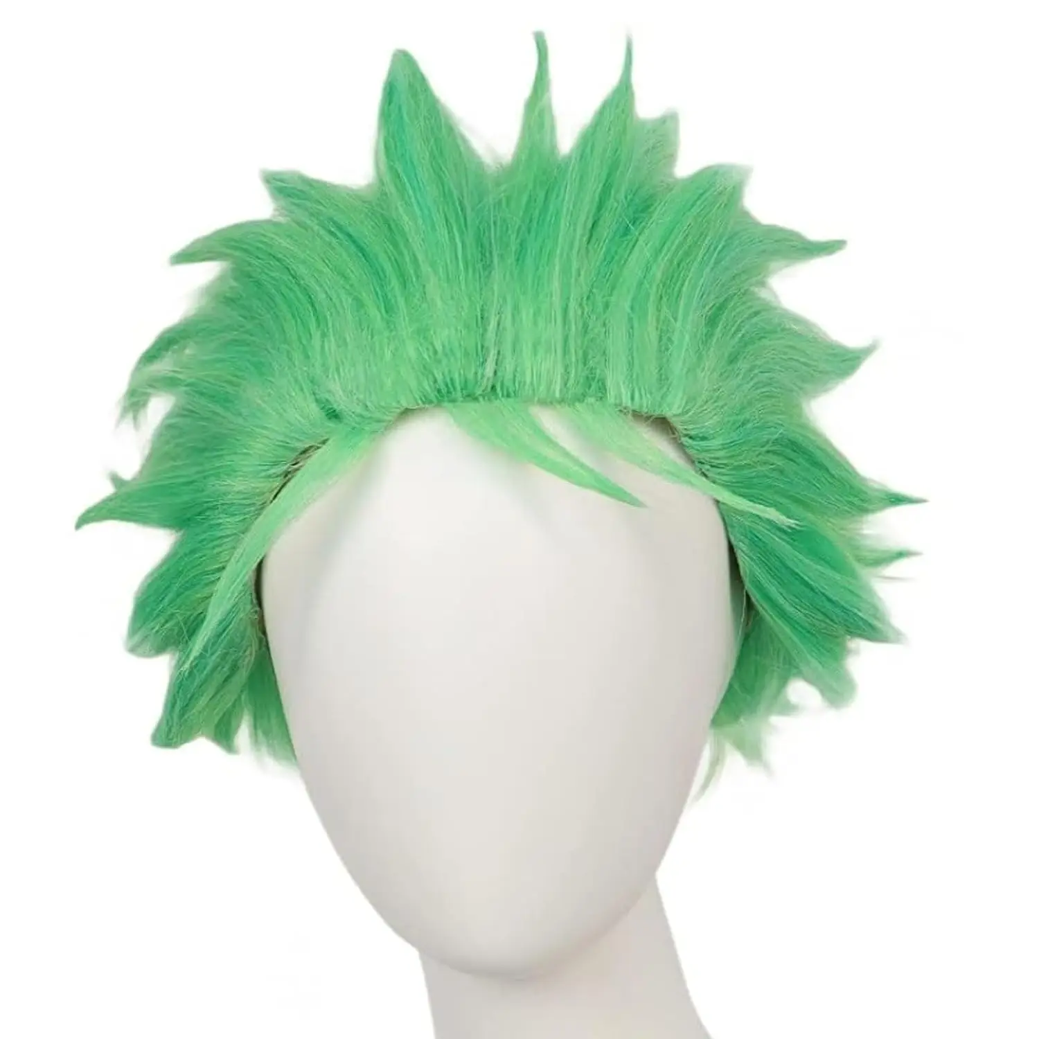 One Piece Roronoa Zoro Short Green Wig Cosplay