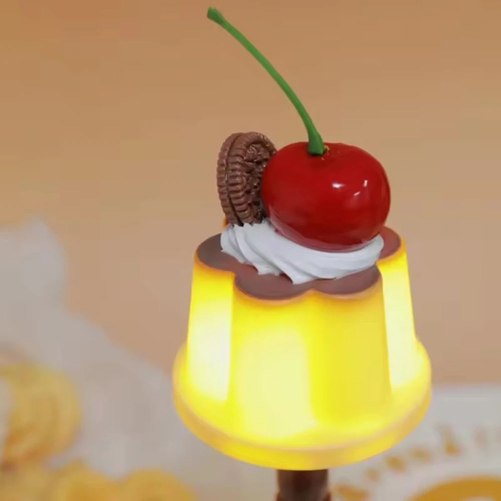 Mini Night Light LED Desk Lamp Battery Powered Desk Bedside Bedroom Bar Room Decor Atmosphere Sleeping Light kid Gifts