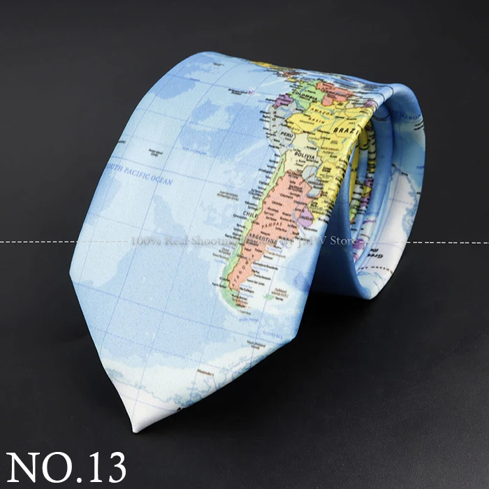 Mens Silk Tie - Creative Graffiti Animal Print Necktie for Business Weddings and Parties