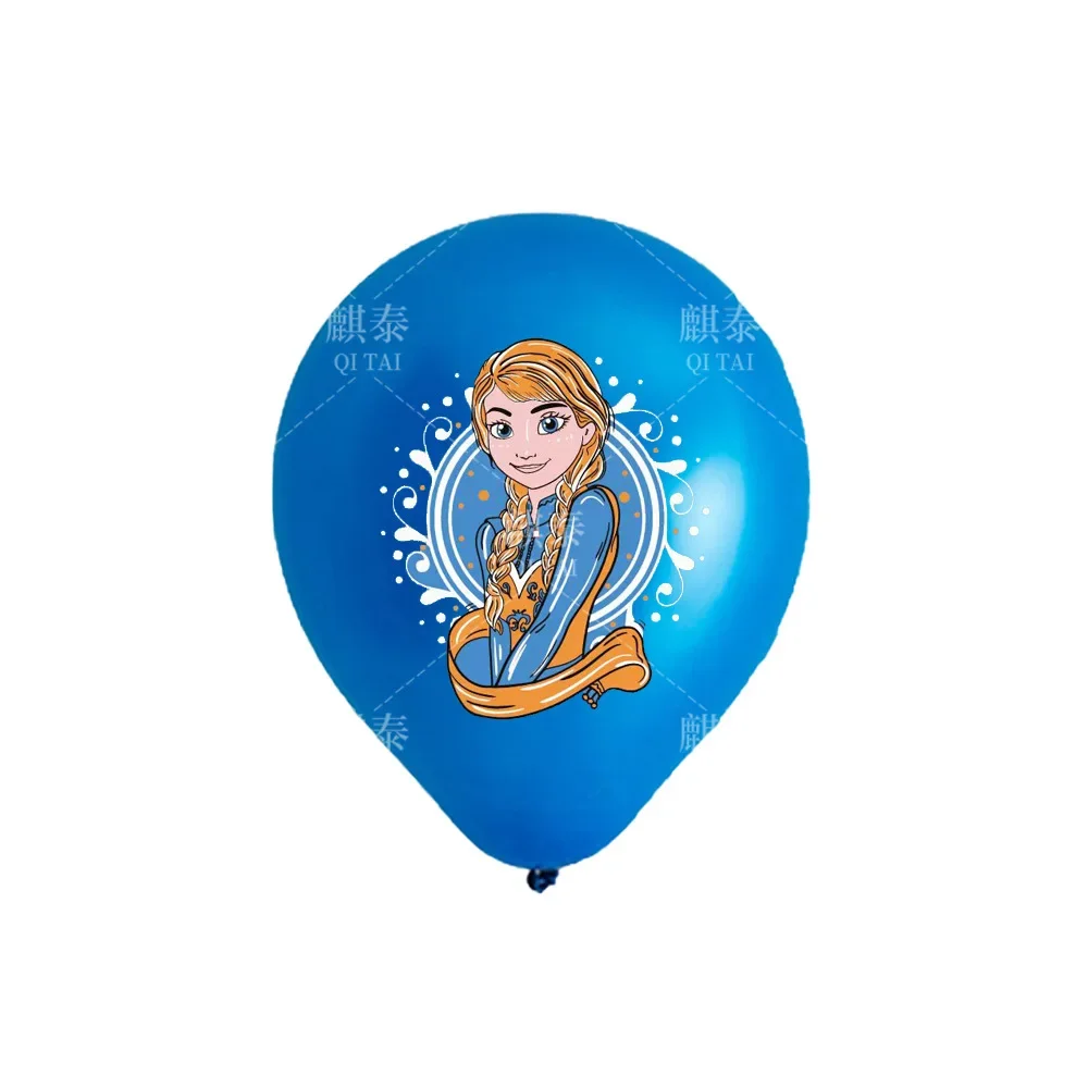 thumbnail image 1 of 10 piezas de globos de látex de 12 pulgadas con temática de Frozen Snow Queen, decoraciones para fiestas de cumpleaños de niñas, juguetes para niños, suministros para fiestas de baby shower, 1 of 5