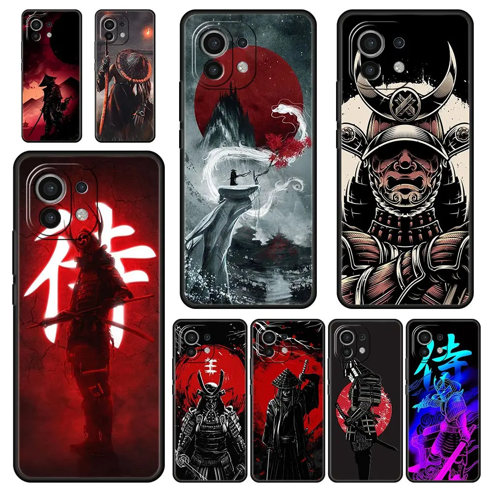 Japanese Samurai Art Phone Case - Elegant and Stylish Design