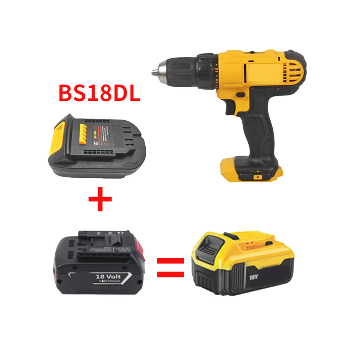 

Адаптер для аккумулятора Bosch 18 в, литий-ионный аккумулятор 18 В/20 в