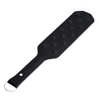 Leather  Paddle Slapper Whip for Horse Training 1