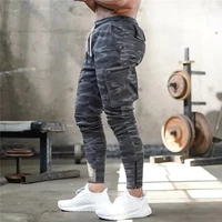 Sweatpants Men's Gym Fitness New Pants Men's Running Jogging Training Tight Sports Cargo Pants Pocket Decoration 1