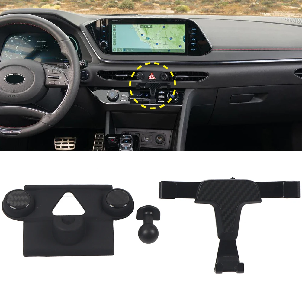 

1 шт., автомобильный держатель для телефона Hyundai Sonata DN8 2020-2023