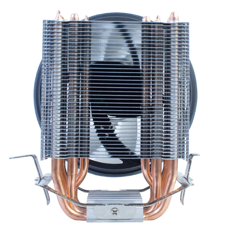 Cobre Puro Heatpipe Cpu Radiador Pwm Rgb Silencioso Ventilador Geral Lga 775 1150 1155 1356 1366 Amd3 Am4 1200 1700 X79 X99 2011 Cpu Ventilador - Imagem 2
