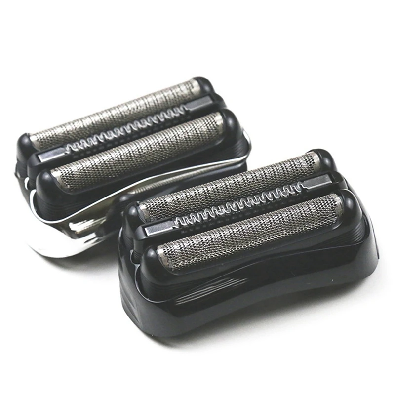 

2X For Braun Razor Head 3 Series 21B 330 Knife Net 32B 3010S 32B 320S 3000 340 Accessories, 21B