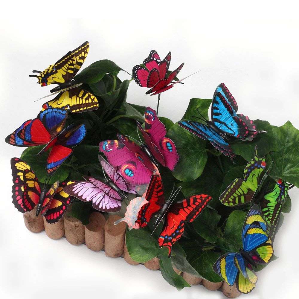 Butterfly Decoration, Garden Art Decor 25/50pcs