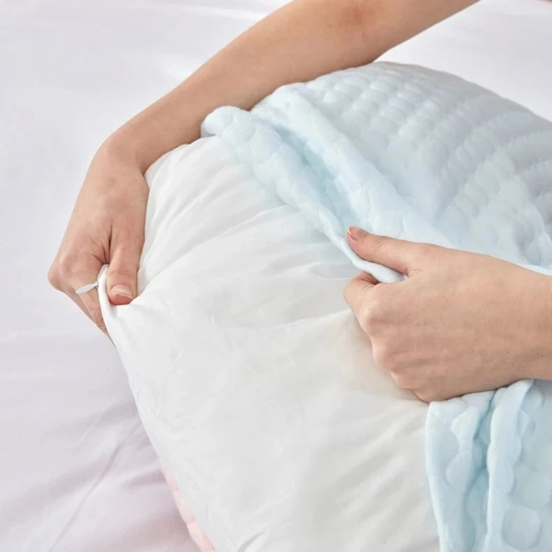 Solid Color Splicing Baby Nursing Pillow Multifunction Pregnant Mother Waist Protect Pillow Newborn Soft Breathable Sleep