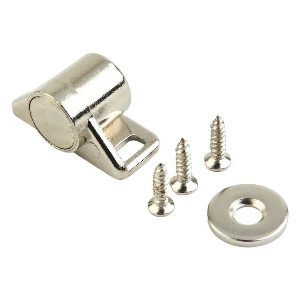 Magnet Cabinet Door Catch Zinc Alloy Wardrobe Drawers Closer Cabinet Catches Cupboard For Closet Cupboard Furniture Hardware door closer