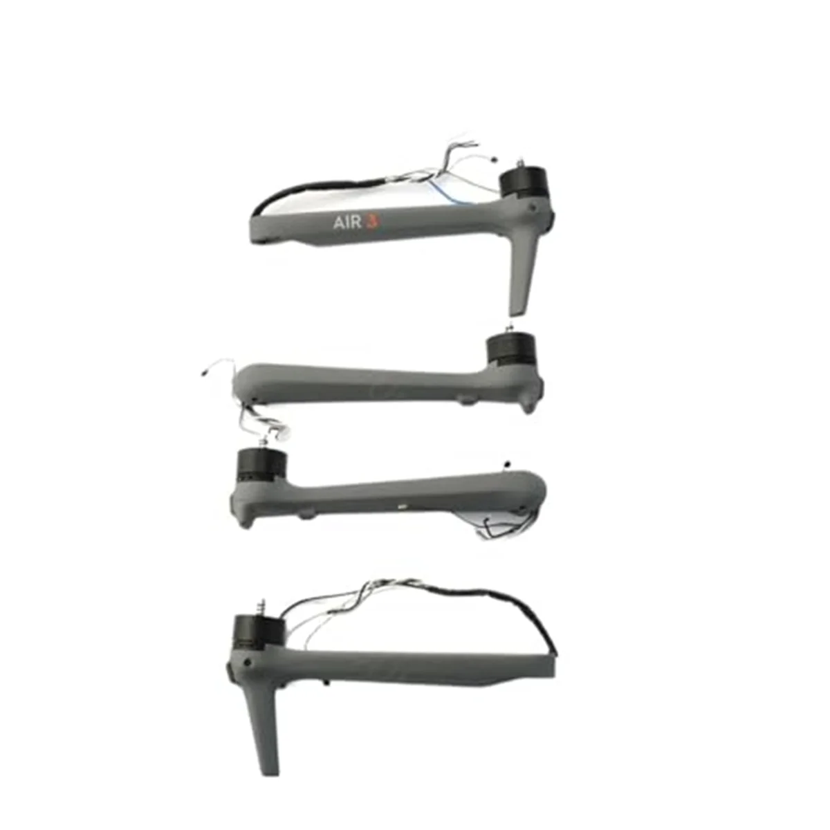 Air 3 모터 암 쉘용 Air 3 드론 수리 부품(모터 포함)용 왼쪽 앞 암 교체