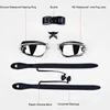 Men Women Myopia Swim Goggles Adults Professional Waterproof Plating Anti Fog UV Swimming Pool Optical Glasses Earplugs Eyewear 3