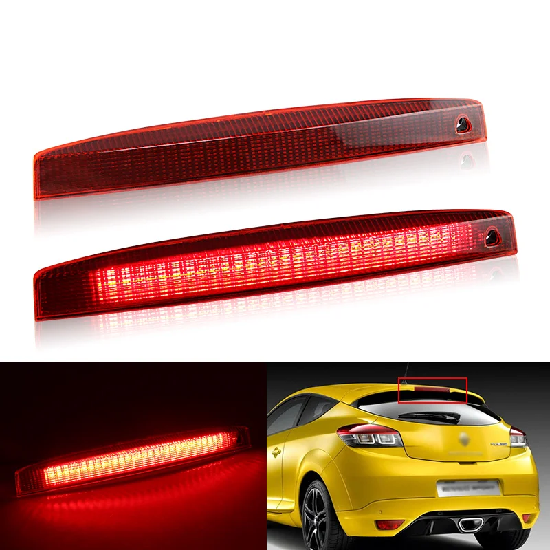 

1x For Renault Megane MK2 Estate 2003-2008 Led High-Mount Third 3rd Brake Light Rear Tail Stop Lamp 8200175538