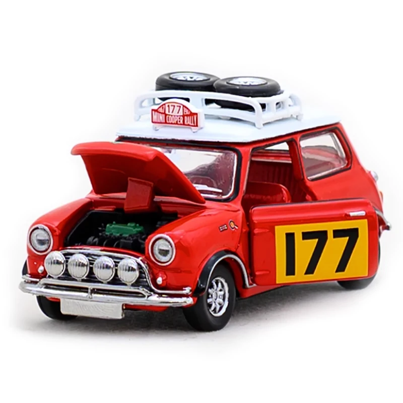 ミニカー TINY Mini Cooper Red Tiny 1/64 Mini Cooper Pantone Series RED Set of 6 LAST – J