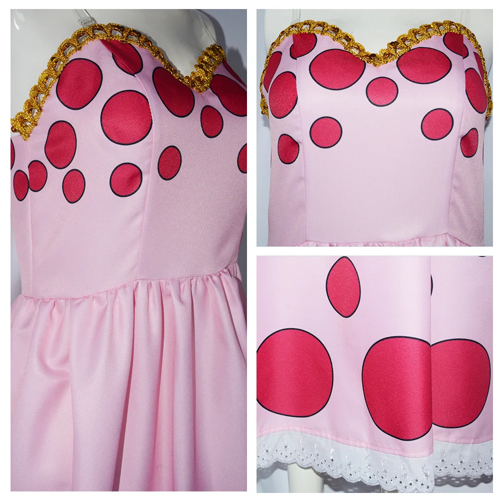 Big Mom Vestito Di Carnevale Charlotte Anime Linlin Big Mom Costume Cosplay  Capitano Travestimento Set, image size:1000x1000