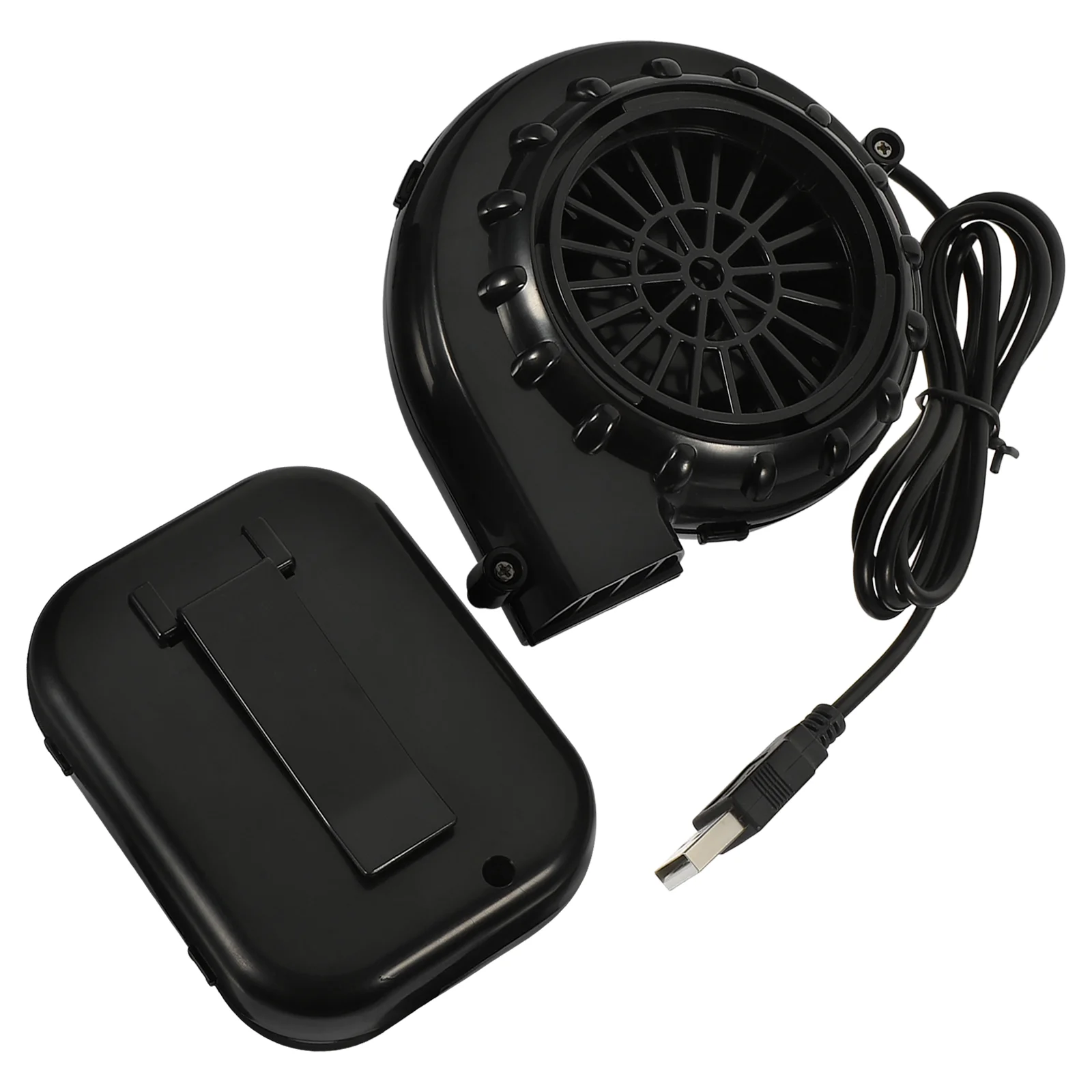 Ventola Di Ricambio Per Costumi Gonfiabili JOYBRO, Mini Ventilatore USB A 6V Con Doppia Alimentazione (Batteria AA O Power Bank), Per Mascotte, Halloween E Carnevale - 6